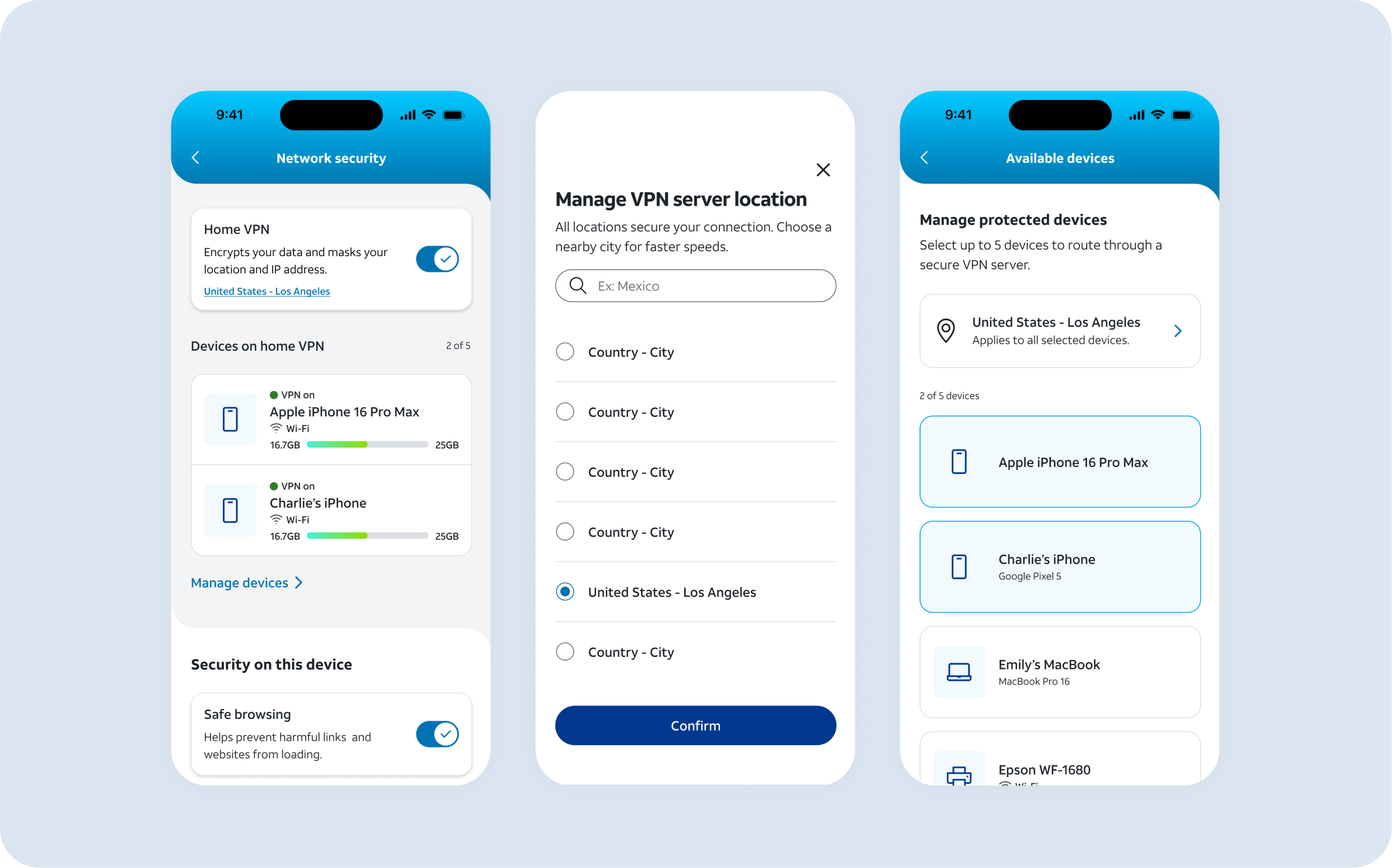 Preview of the AT&T safety and security product experience